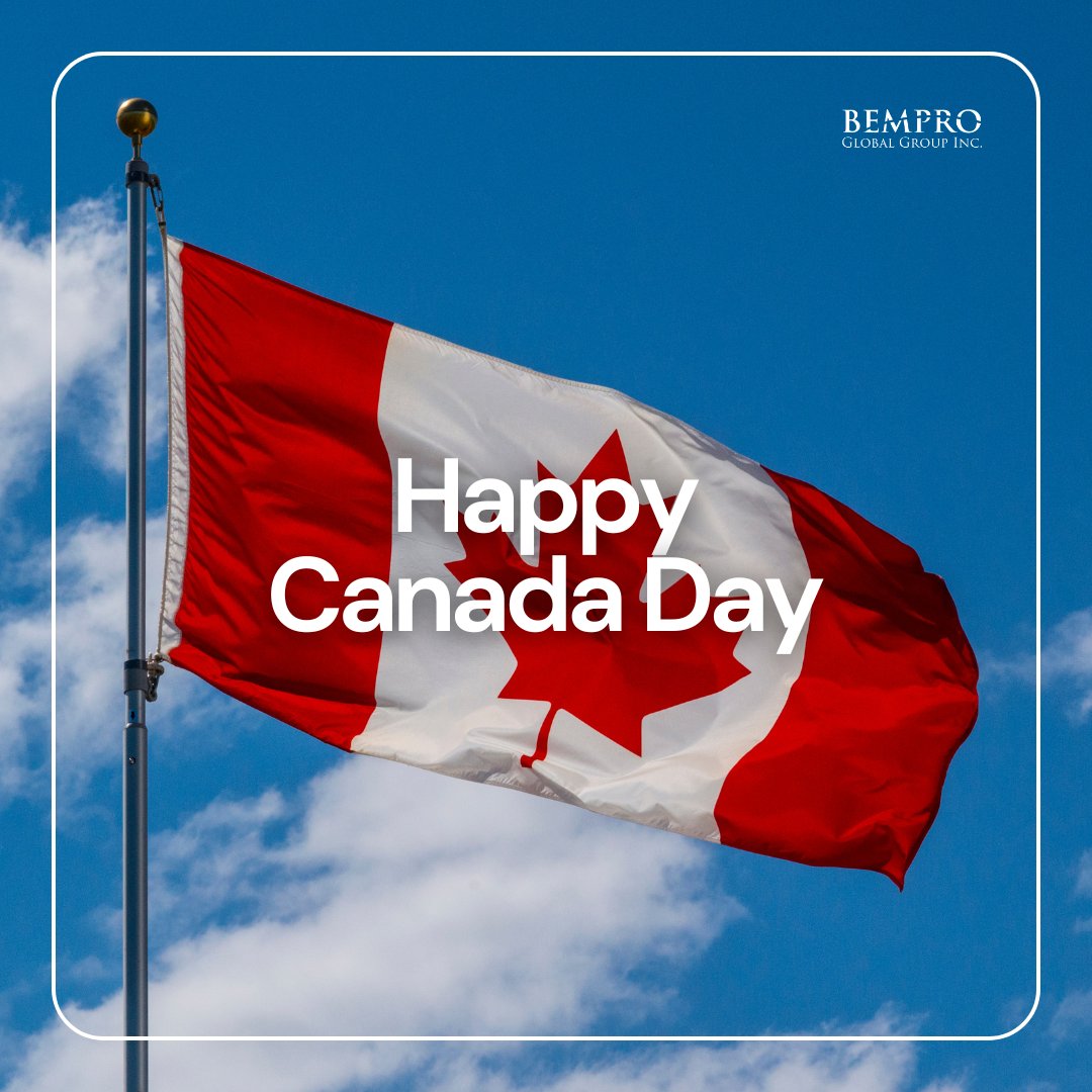 🇨🇦 Yesterday, we celebrated Canada Day and our shared commitment to innovation, resilience, and local manufacturing.

From all of us at Bempro Global Group, <a href="/BMPMetals/">BMP Metals</a> , <a href="/ClimateWorx/">ClimateWorx International</a> , and <a href="/CableTalk/">CableTalk Systems</a> , you for helping us build in Canada, for Canada.

#CanadaDay #ProudlyCanadian