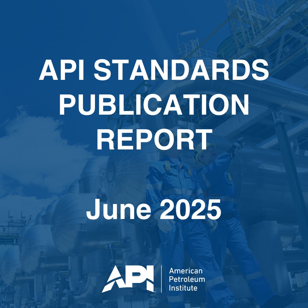 APIGlobal's tweet image. API published four documents in June, two of which were 1st edition!
Check them out at the webstore!
hubs.la/Q03vBvt70