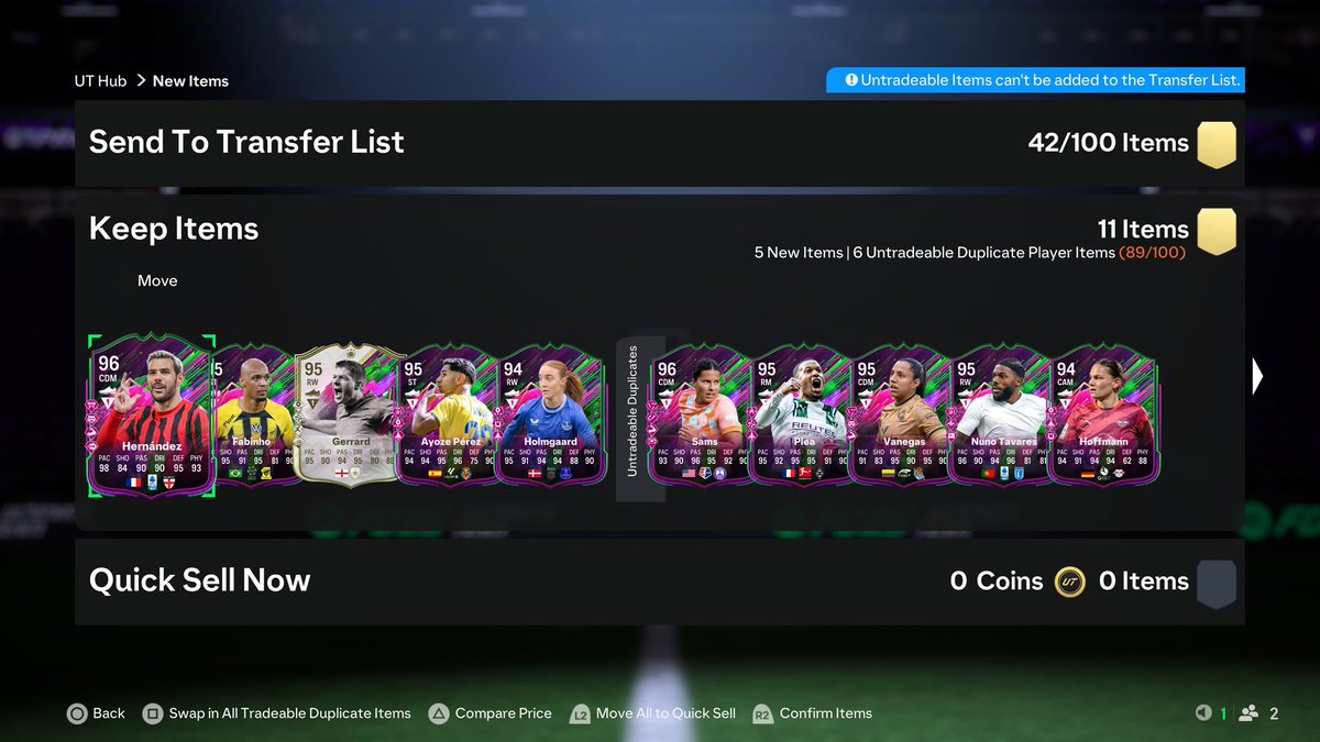 45-0 🏄🏽‍♂️🏆

Cruyff 🇳🇱⭐️👑
Crouch 🏴󠁧󠁢󠁥󠁮󠁧󠁿🦸🏼‍♂️
De Jong evo 🇳🇱🤯

Rewards 🚮