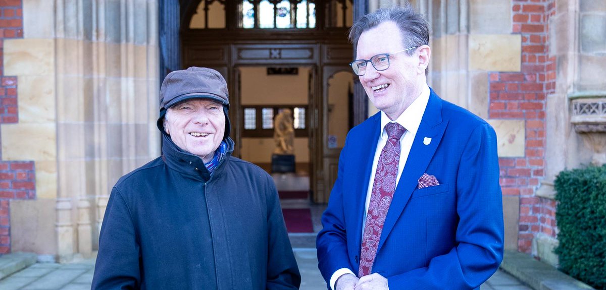 QUBAlumni's tweet image. We’re not the only ones with a big birthday.
Global musician Sir Van Morrison is celebrating his 80th by becoming an Artist in Residence
Read more about this unprecedented collaboration between a global music legend and his home city: qub.ac.uk/alumni/lanyon-…
#LoveQUB…