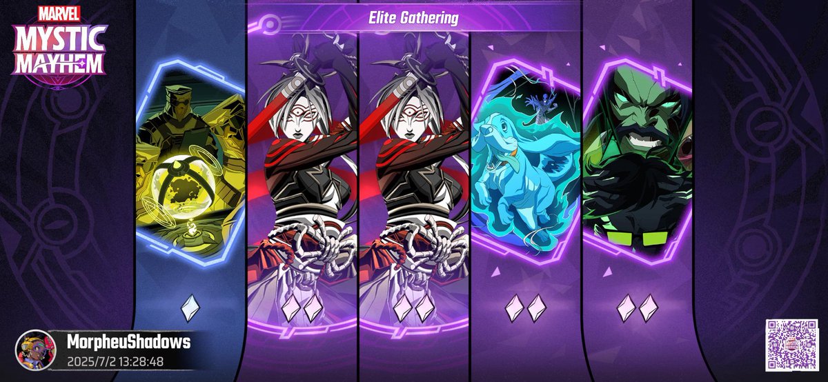 here2hypeBNR's tweet photo. MARVEL Mystic Mayhem!
Download the game to receive a 10-pull! MARVEL Mystic Mayhem - MARVEL Super Hero Team-Based Tactical RPG OMGGGG https://t.co/ATLa7TBQPA