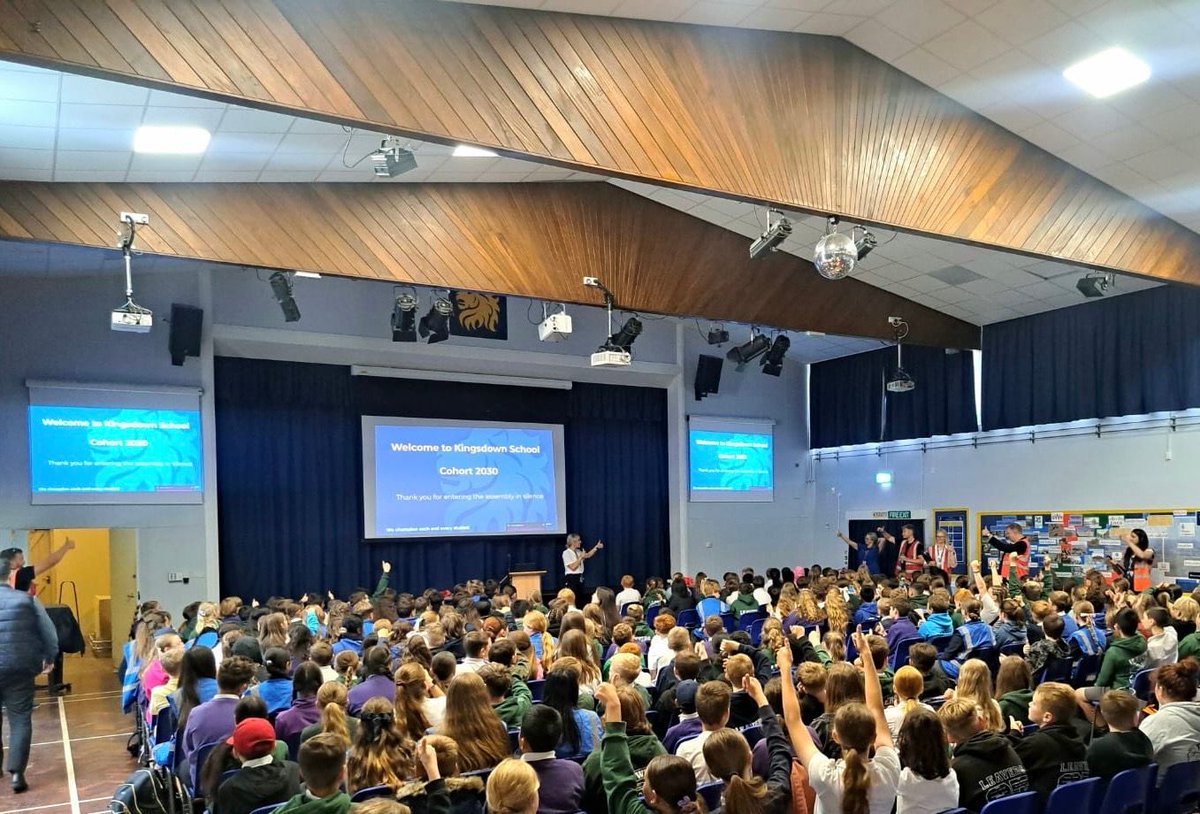 Today we welcomed our future Year 7 students into Kingsdown school. We have had a super day getting to know you and learning about what makes you 'BEAT'. 

We are looking forward to day 2 tomorrow #pride #ambition #transition #cohort2030