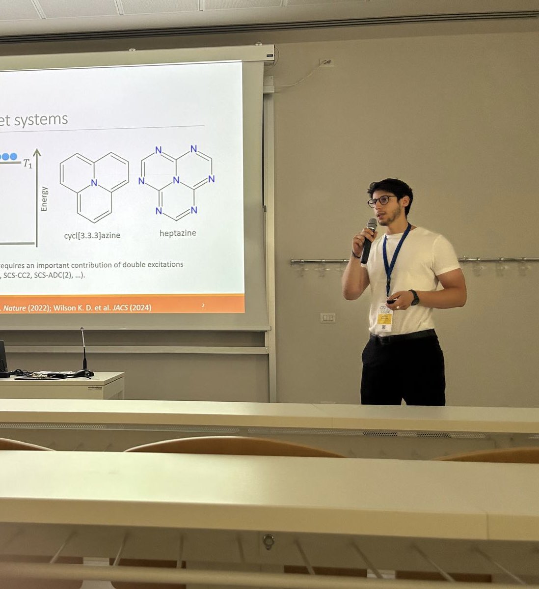 LinceMatteo's tweet image. 🌱 Thrilled to have presented our work at CDCF50 &amp;amp; 5th ECPC in Pisa!
Thanks to organizers for the opportunity #PhysicalChemistry #CDCF50 #ECPC