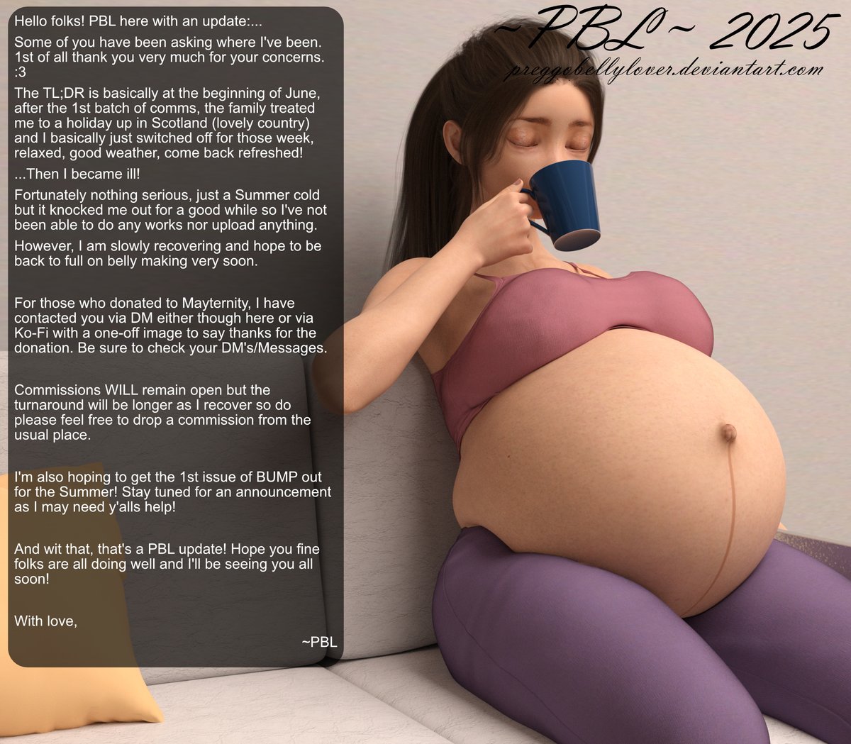 Hi folks! Just a bit of an update about what's happened! Don't worry, I ain't going anywhere! Just relaxing for a bit.

❤