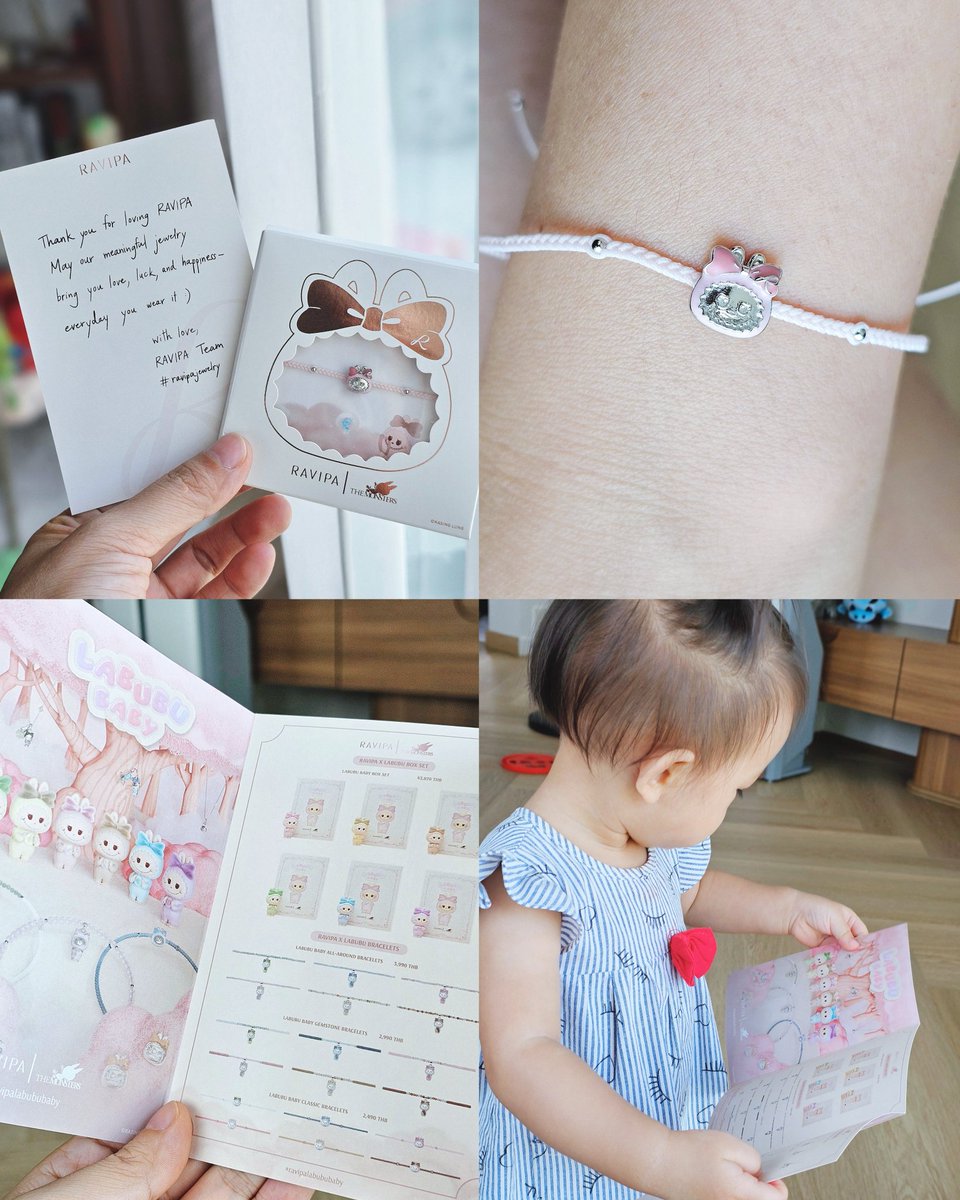 jehkatieee's tweet photo. @lovemyslef99 Labubu Baby น่ารักมากกกก ลูกสาวกรี๊ดเลย 💖📷 แล้วรุ่นนี้คือ Exclusive ที่ไทยเท่านั้นจ้า สายจุ่มบูบู้ ต้องรักสิ่งนี้ ไม่ต้องลุ้น เลือกตามที่ชอบได้เลย
#ravipalabububaby #ravipalabububaby #RAVIPA #ravipajewelry https://t.co/fsyXnJFxyS