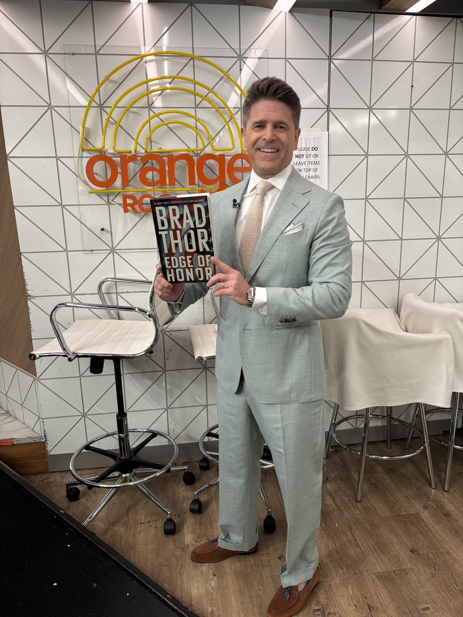 Who’s about to go live on <a href="/TODAYshow/">TODAY</a>?

THIS guy!