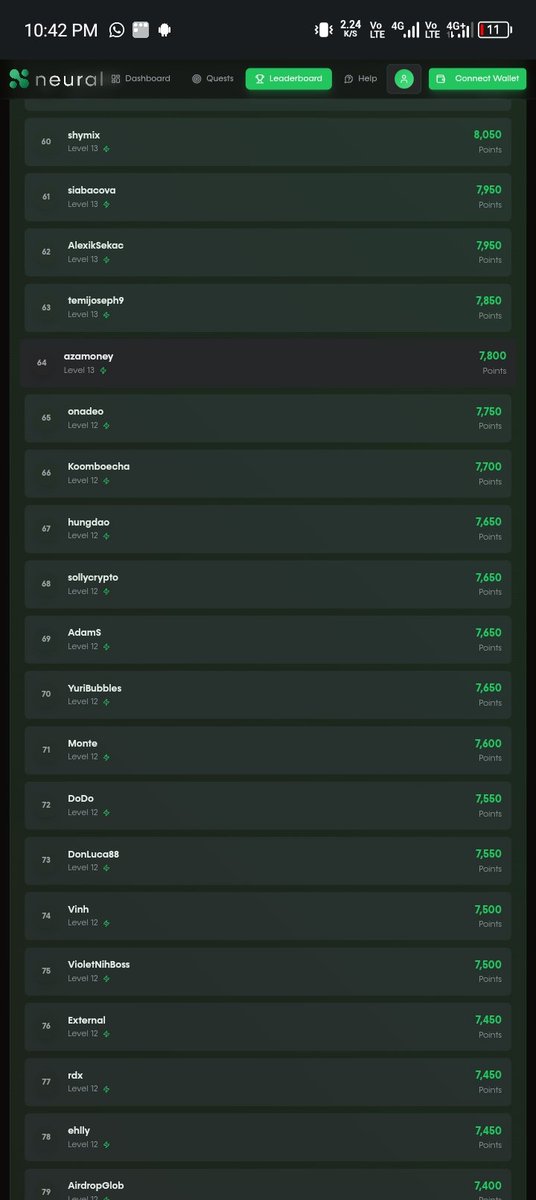 UmarG64's tweet image. 🟠 Build. Stake. Interact. Evolve.
With $NEURAL, the AI network thinks with you.

#NeuralNetwork #GoNeuralAI #AI #Web3 #Crypto #AlphaLaunch #AIonChain
