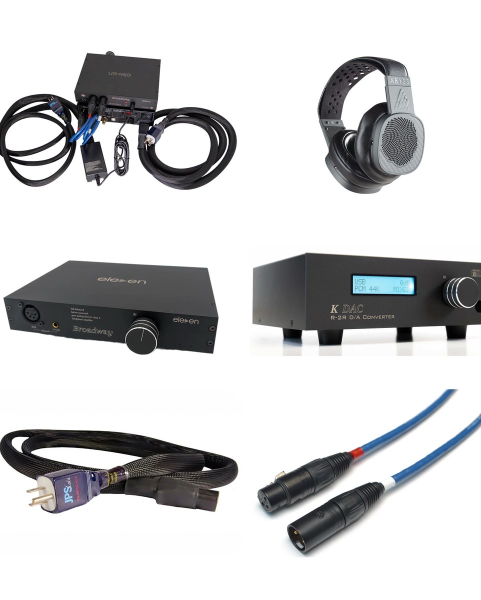 AbyssHeadphones's tweet photo. To celebrate the release of the updated ABYSS 2025 Edition Eleven Audio Broadway, you can get an entire system built around it at a PHENOMENAL discount!
https://t.co/du15j5gM5j
#abyssheadphones #jpslabs #dianamr #xiaudio #elevenaudio https://t.co/HfFV1xa6Dx