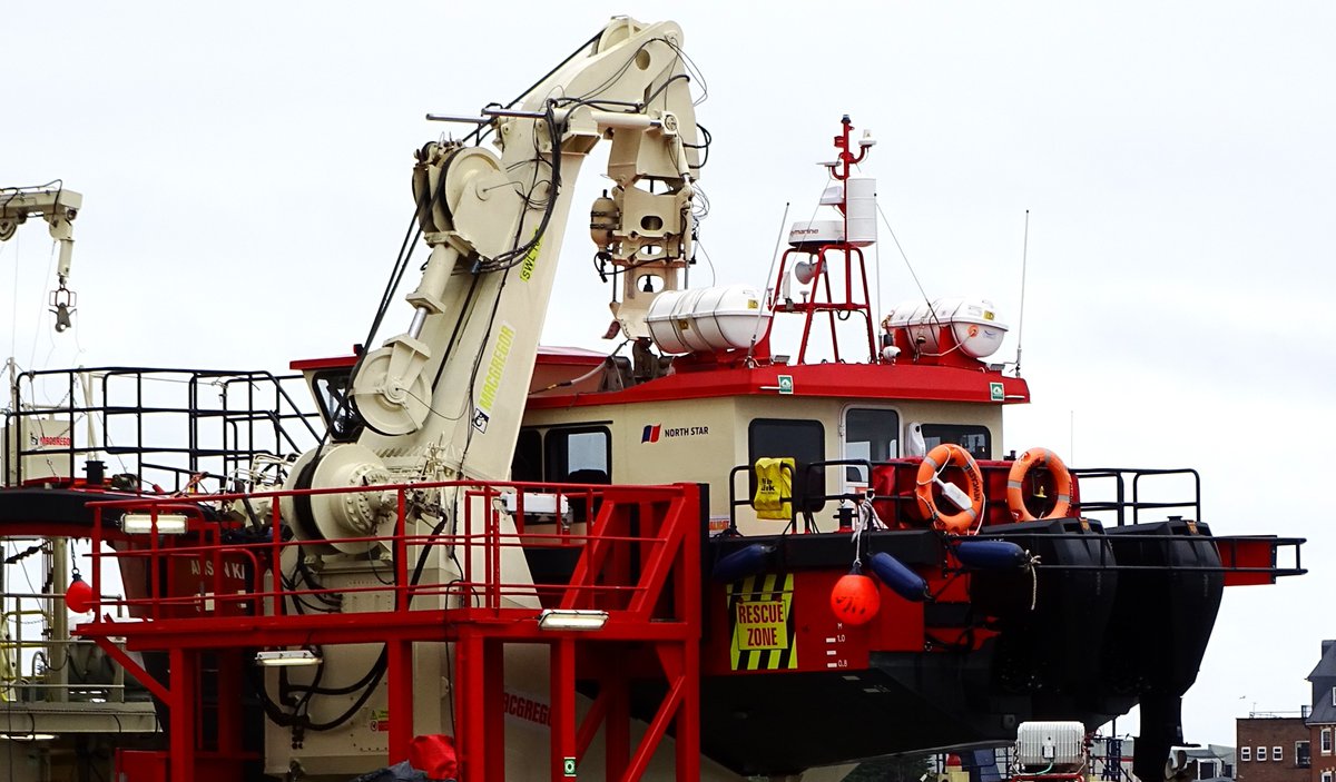 jac61941964's tweet image. Grampian Derwent, offshore support vessel and UKD Orca dredger, berthed at Northumbria Quay today.
#Tyne
#Ships