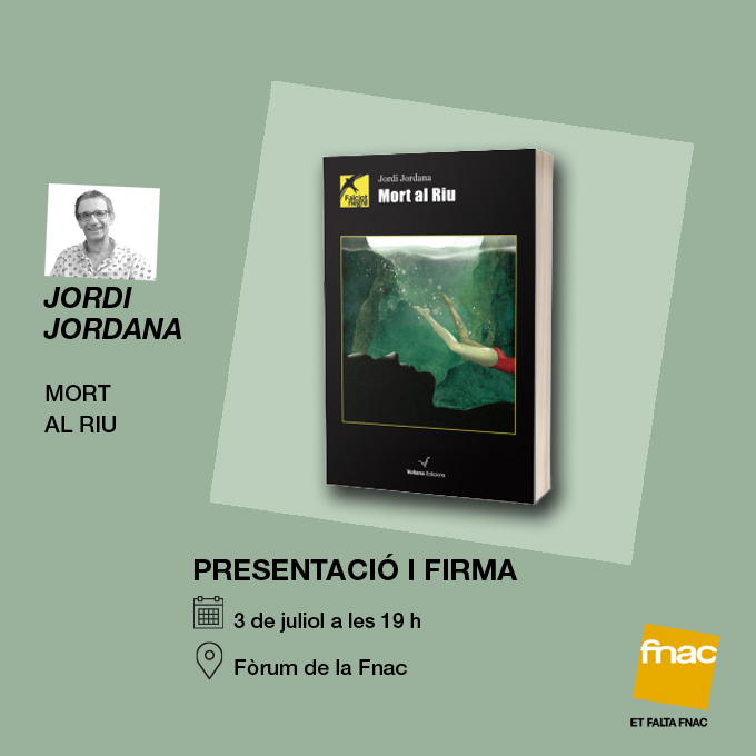 FNACANDORRA's tweet image. 📖"Mort al riu" (@volianacat ) una novel·la negra ambientada en un entorn de muntanya, que arrenca amb la descoberta d’un cadàver al riu Segre.

Demà, 3 de juliol, a les 19 h, Jordi Jordana presentarà el seu últim llibre.