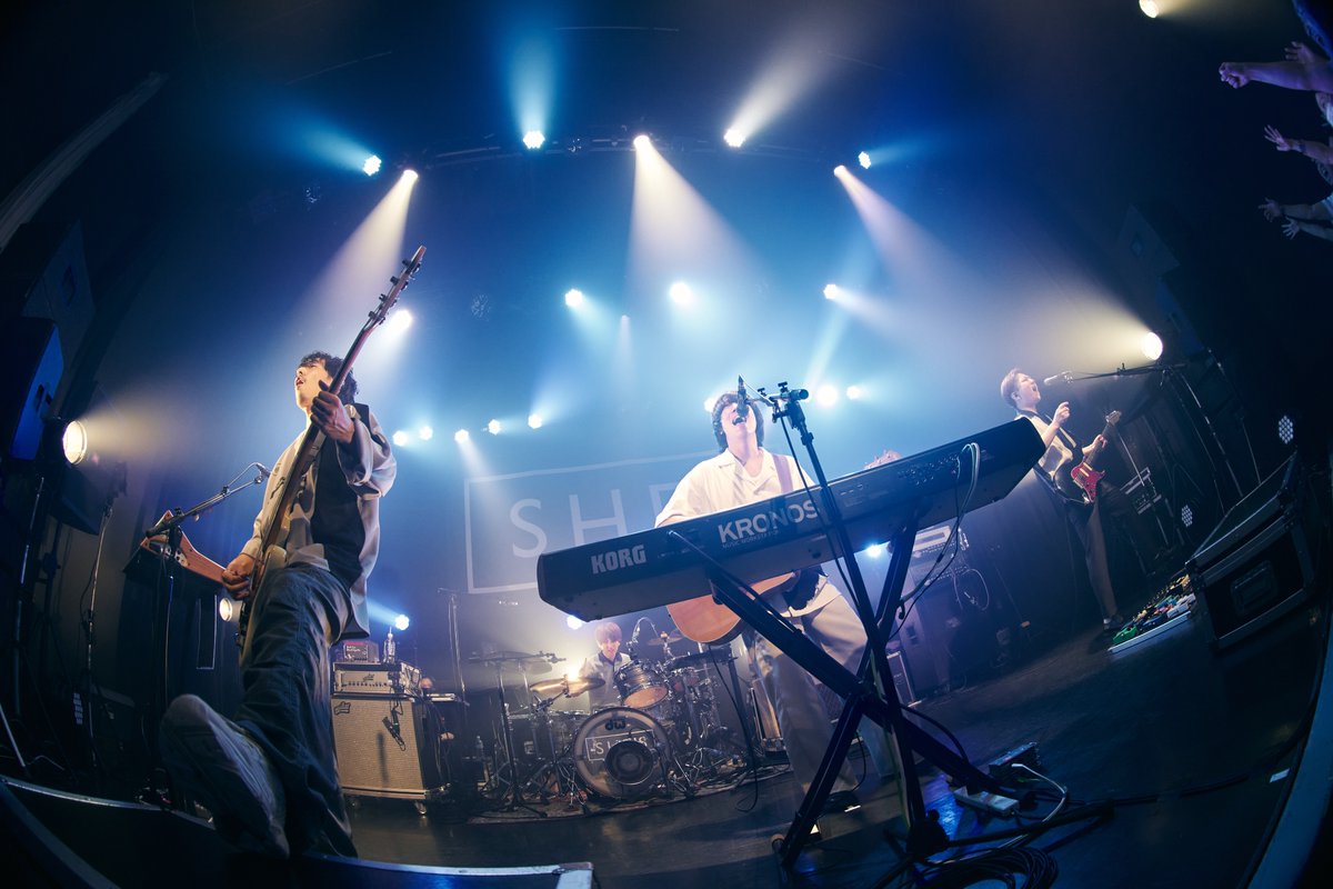 SHE_S_official_'s tweet photo. 2025.7.2(Wed) 札幌cube garden
「SHE’S Tour 2025 “The One”」

初の会場に響き渡る歓声
みなさんのおかげで最高のセミファイナルになりました！
札幌、また帰ってきます！！

#SHE_S #TheOne #わきわきあい https://t.co/lwW9j3zFsd