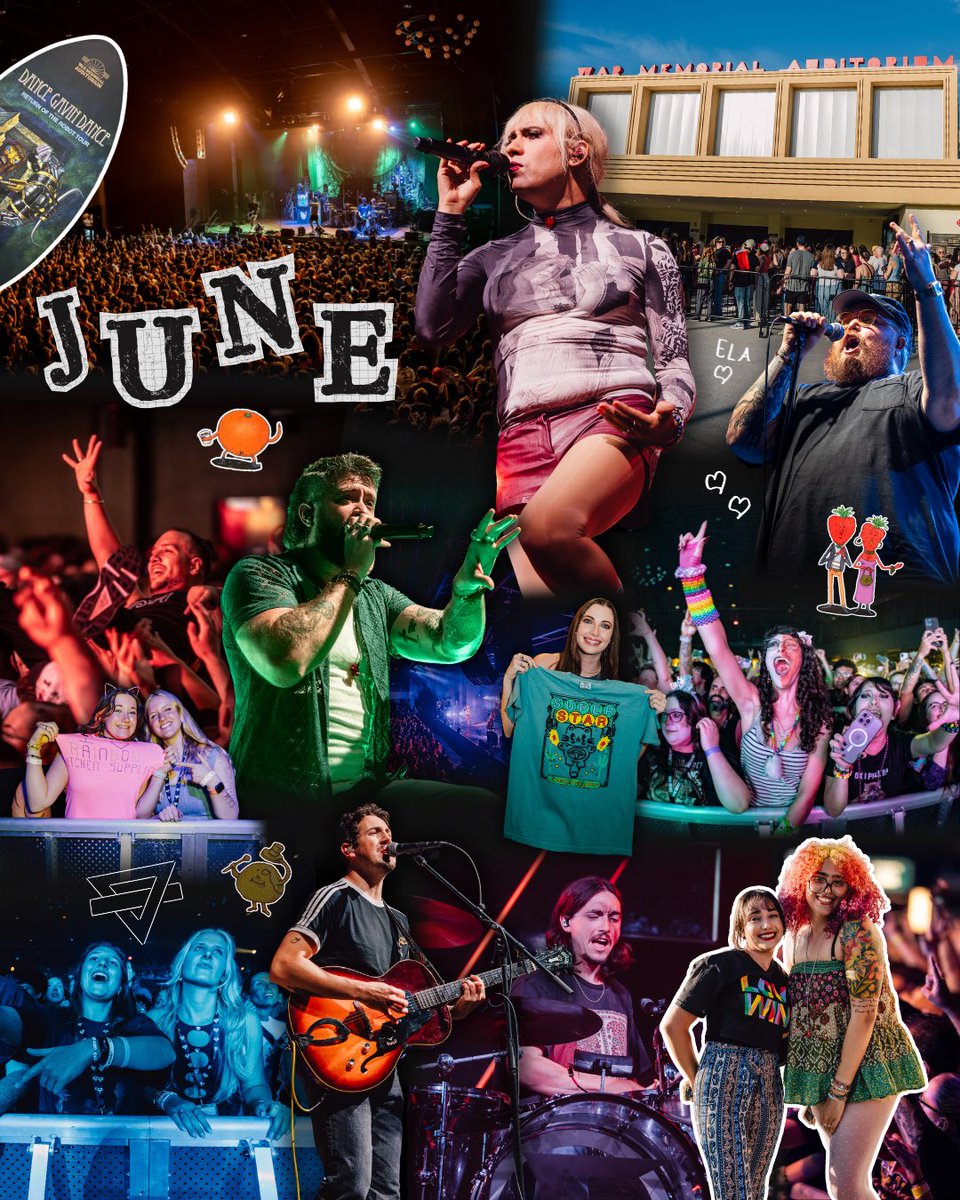 War Memorial Auditorium (@ftlwarmemorial) on Twitter photo Much love to June 🫶
Shout out <a href="/DGDtheband/">Dance Gavin Dance🍓</a> and <a href="/RKSBandOfficial/">Rainbow Kitten Surprise</a> for rockin with us 🤘 Much love to June 🫶
Shout out <a href="/DGDtheband/">Dance Gavin Dance🍓</a> and <a href="/RKSBandOfficial/">Rainbow Kitten Surprise</a> for rockin with us 🤘