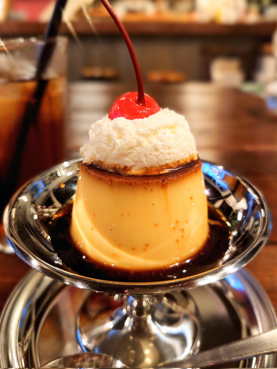 princesspurinbb's tweet photo. 清澄白河駅 A3出口より徒歩5分ほどのところにある、fukadaso cafeさんの プリン https://t.co/tjVzUBGT8C