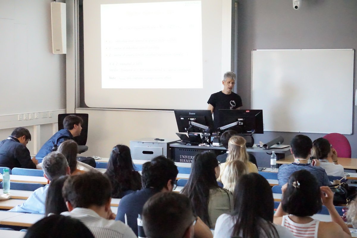 RoyalEconSoc's tweet image. A fantastic final day of special sessions at #RES2025! 🎓

Highlights:
• Investment under Uncertainty
• Culture in Economics
• Migration &amp;amp; Representation
• Inclusive Growth in the UK

Thanks to all speakers &amp;amp; attendees for the great discussions!

#EconTwitter #RESConference