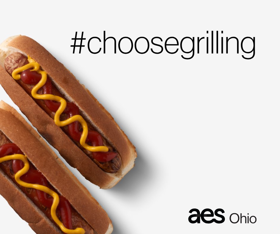 Keep the heat out of your kitchen this 4th of July! Firing up the grill uses less energy and you'll relish in the cool temps inside 😎 It's a win-win! 

More ways to save ➡️ aes-ohio.com/energy-savings…