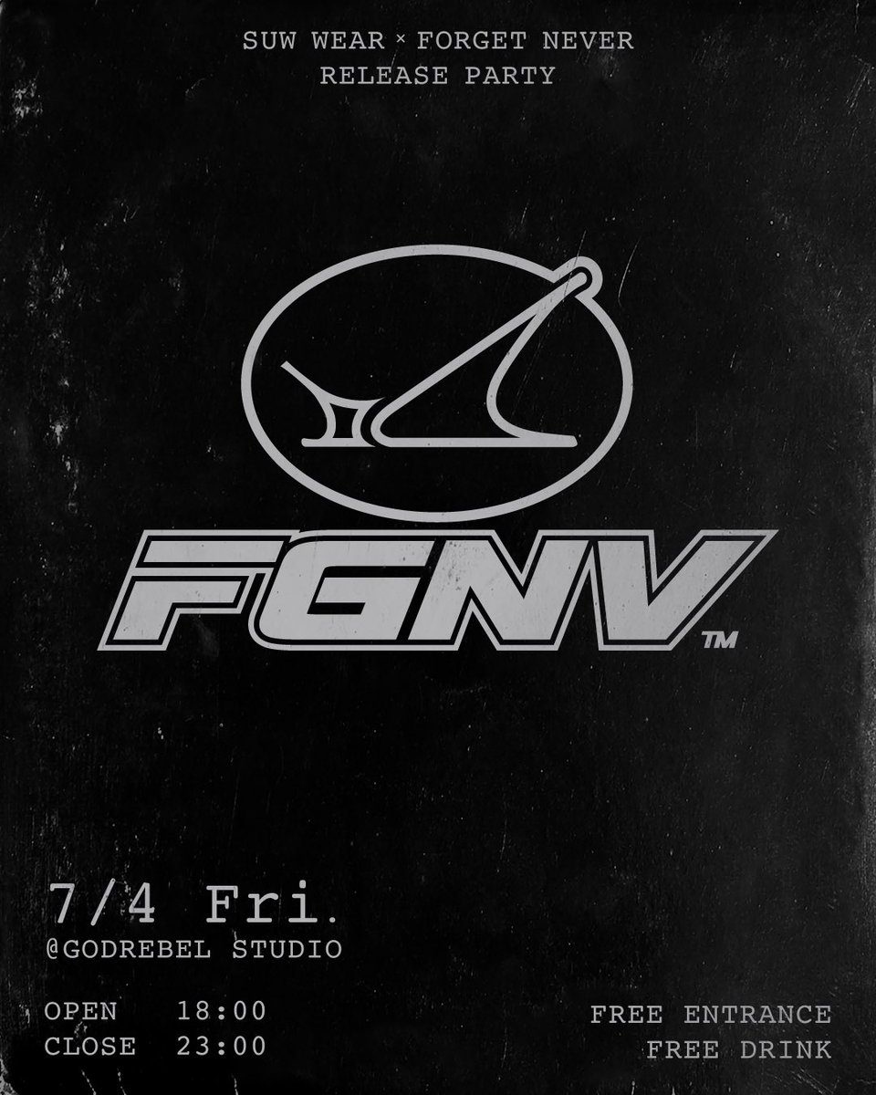 FORGET NEVER CLOTHING tweet media