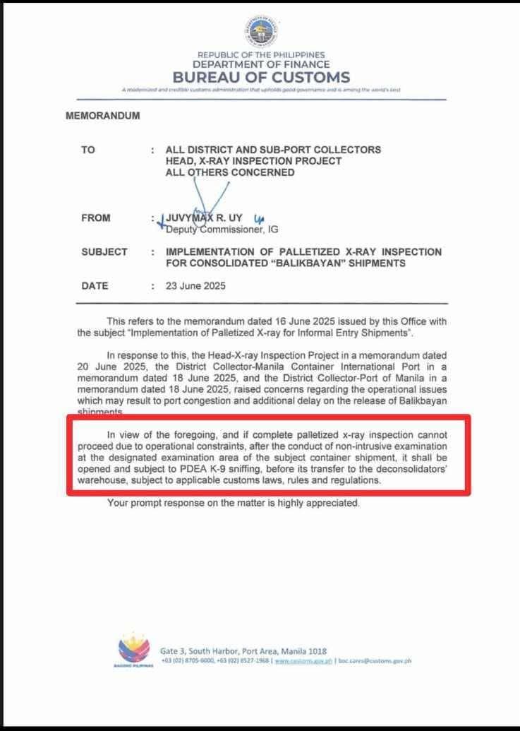 Gidlecartph's tweet photo. ‼️WE ARE BOX STATUS‼️
New customs memorandum for box arriving to PH port dated last June 16.
Mabilis dadating sa PH port pero magtatagal sa PH customs due to new rules implemented
please be informed accordingly.
Box completed: 6/28
Closed box: 6/30
Pick up: 7/1
#GDP_Updates https://t.co/WQSHuhPbqg