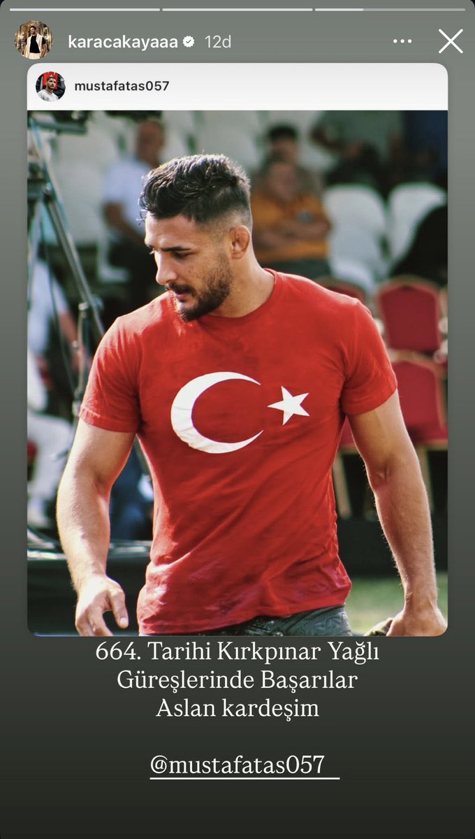 Yalabanı parçala Mustafa seninleyiz 💪🏻

#kırkpınar