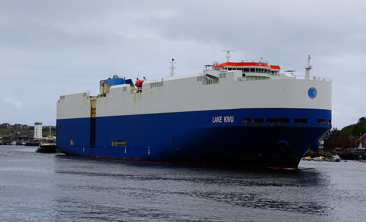 jac61941964's tweet image. Vehicles carrier Lake Kivu arriving at the Port of Tyne today.
#Tyne
#Ships