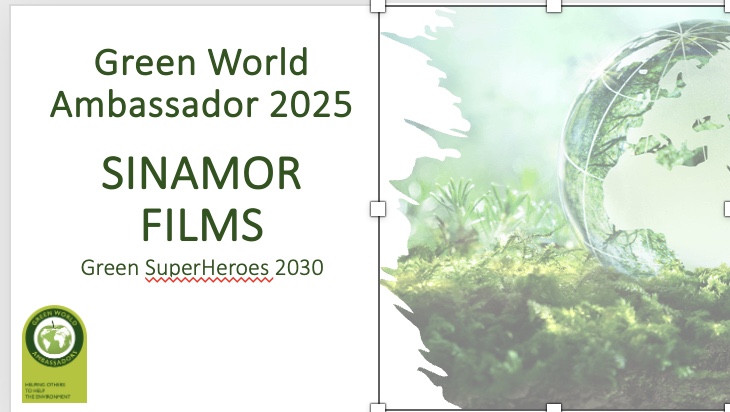 TheGreenOrg's tweet photo. We're thrilled to announce that #SinAMorFilms (@GreenSHeroes ) were recognised during the #Award ceremony at St Paul's Cathedral, London as Green World Ambassador 2025. Their award winning film's due for release on a major TV streaming service 💚We can't wait &amp; wish them the best https://t.co/E6acuAV9uB
