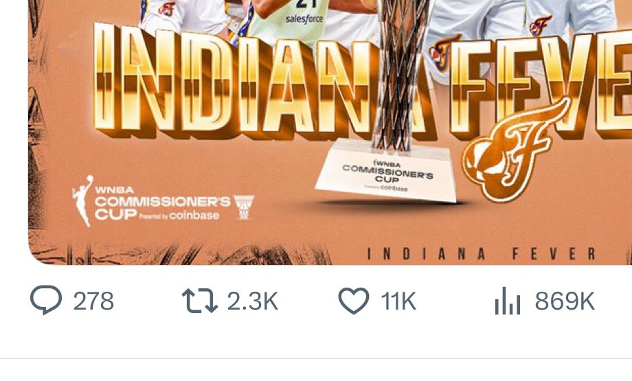 PistonsUniforms's tweet image. The wildest part of Sophie Cunningham’s comment about Detroit & Cleveland is it got WAY more coverage than the Fever winning the in-season tournament.
Completely overshadowed her own team’s accomplishment, just to take a shot at two sports-loving cities.