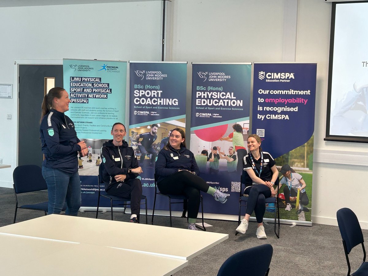 LJMU Sport Science (@ljmusportsci) on Twitter photo Yesterday, we welcomed educators, researchers, and practitioners to campus for the 2025 <a href="/LJMU/">Liverpool John Moores University</a> PESSPA Summer Network Event.
The afternoon featured practical sessions on Laser Run and collaborative PE research, alongside national curriculum updates from <a href="/afPE_PE/">Association for Physical Education</a>. Attendees also Yesterday, we welcomed educators, researchers, and practitioners to campus for the 2025 <a href="/LJMU/">Liverpool John Moores University</a> PESSPA Summer Network Event.
The afternoon featured practical sessions on Laser Run and collaborative PE research, alongside national curriculum updates from <a href="/afPE_PE/">Association for Physical Education</a>. Attendees also