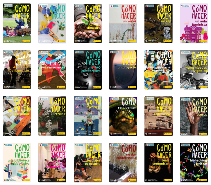 Cómo hacer 𝒖𝒏 𝒗𝒆𝒓𝒔𝒐, 𝒖𝒏 𝒑𝒓𝒐𝒚𝒆𝒄𝒕𝒐 o 𝒖𝒏𝒂 𝒃𝒊𝒃𝒍𝒊𝒐𝒕𝒆𝒄𝒂 𝒄𝒐𝒍𝒂𝒃𝒐𝒓𝒂𝒕𝒊𝒗𝒂. 

 📚Las guías de #AventuraDeAprender te ayudarán este verano a desarrollar proyectos que conecten las aulas con lo que ocurre fuera de ellas.
laaventuradeaprender.intef.es/guias/proyecto…