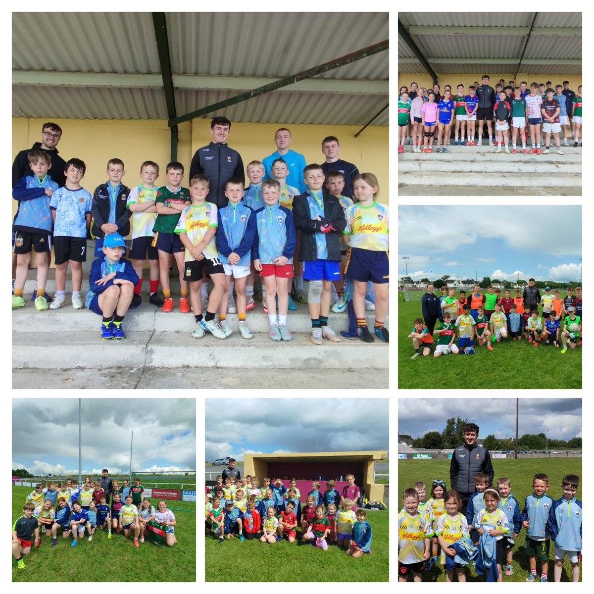 All at Ballinrobe Kelloggs GAA Cúl Camp were delighted to see Jack Coyne visit today.