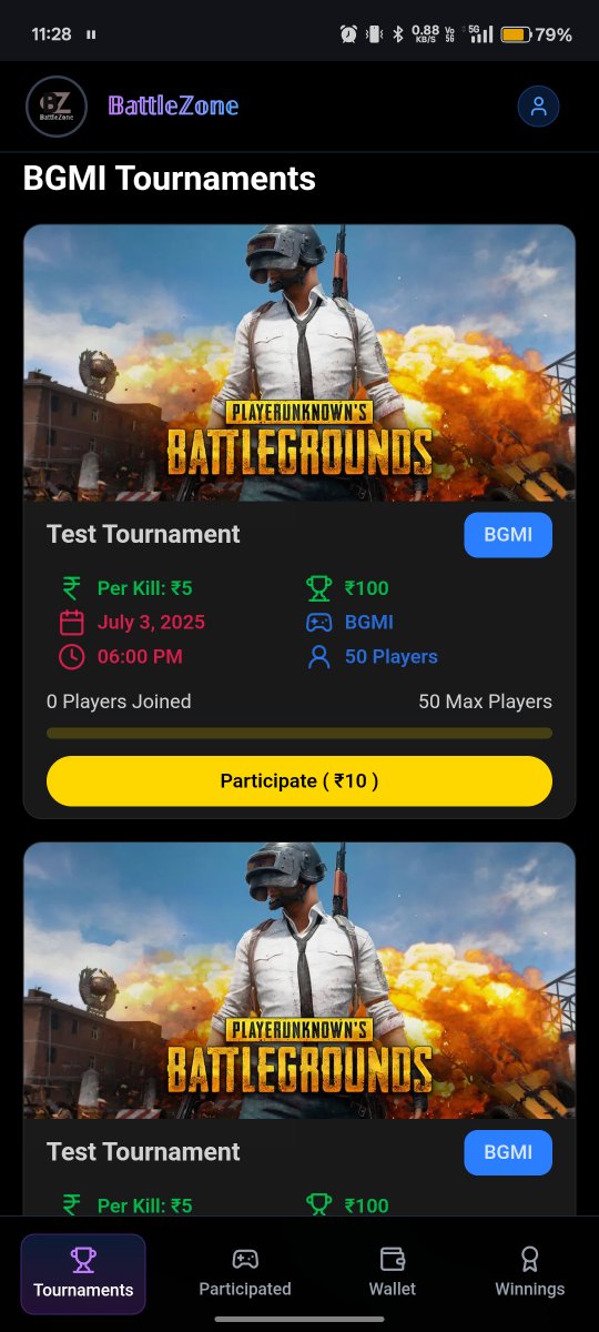 codeAntu's tweet image. Built a full-stack gaming app — just for fun & real-world practice 🎮
🛠 React, ShadCN, Zustand, Hono, Drizzle, NeonDB
🏆 Create/join tournaments, kill bonuses, in-game cash 💰, deposit & withdraw system.
🔗 battle-zone-five.vercel.app
#React #Hono #TypeScript #FullStack