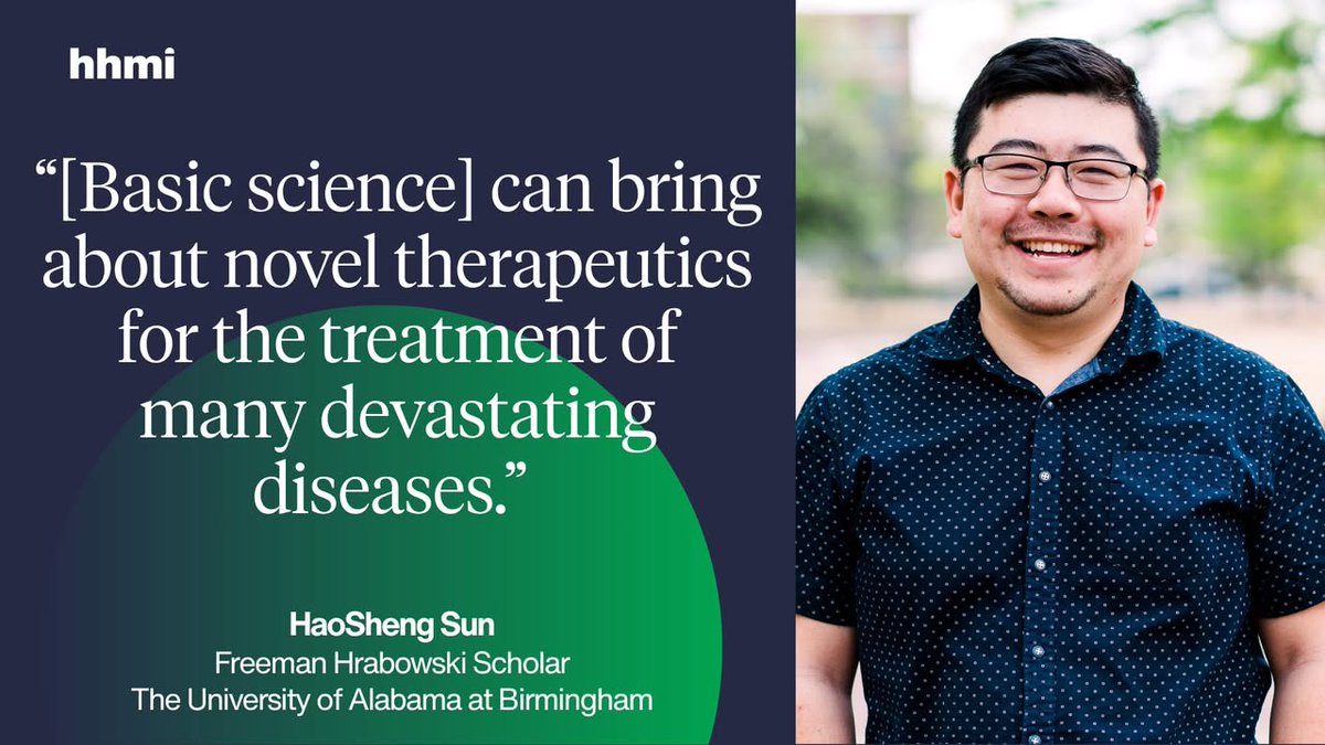HHMINEWS's tweet image. How does your brain mature over time? 🧠
HHMI Freeman Hrabowski Scholar HaoSheng Sun (@mus_elegans) is exploring the genetic timing mechanisms that guide the maturation of the nervous system. At The University of Alabama at Birmingham (@UABHeersink), his lab is investigating…