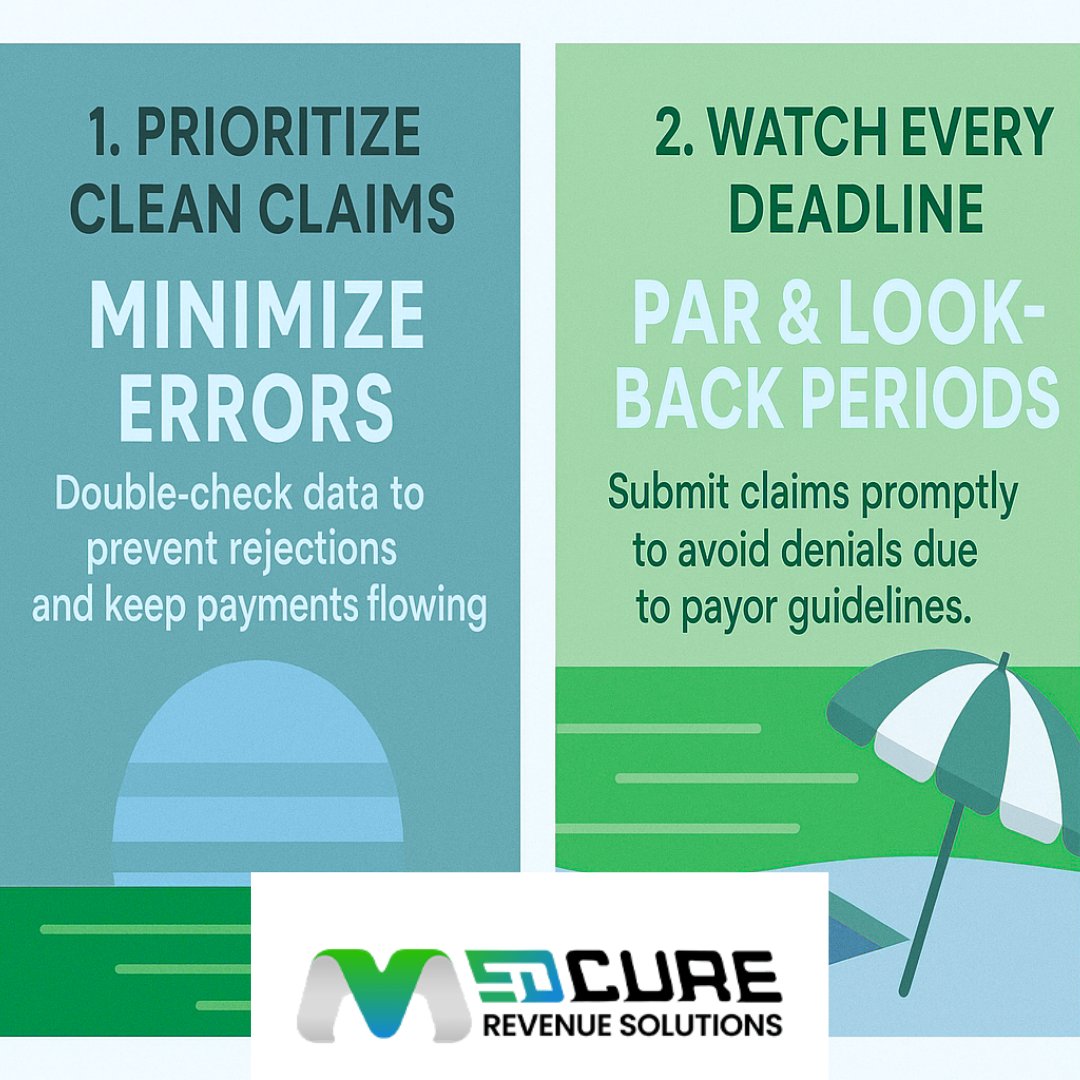 medcurers's tweet image. Did you know summer months bring a surge in billing delays? Stay cool with our UV-proof billing tips ☀️ #ClaimSmart this July!"
#SummerBilling #MedicalBillingTips #CleanClaims #UVSafetyMonth #RevenueProtection