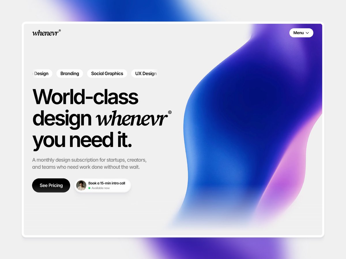 Munjurul Ahsan Munna (@munjurul_ahsan) on Twitter photo Design on demand. No delays.
World-class visuals delivered exactly when you need them.
Tailored for startups, creators, and growing teams.
Would a solution like this elevate your brand?
📧 Contact us: techfynite@gmail.com
#UIDesign #UXDesign #DesignOnDemand #Branding #WebDesign Design on demand. No delays.
World-class visuals delivered exactly when you need them.
Tailored for startups, creators, and growing teams.
Would a solution like this elevate your brand?
📧 Contact us: techfynite@gmail.com
#UIDesign #UXDesign #DesignOnDemand #Branding #WebDesign