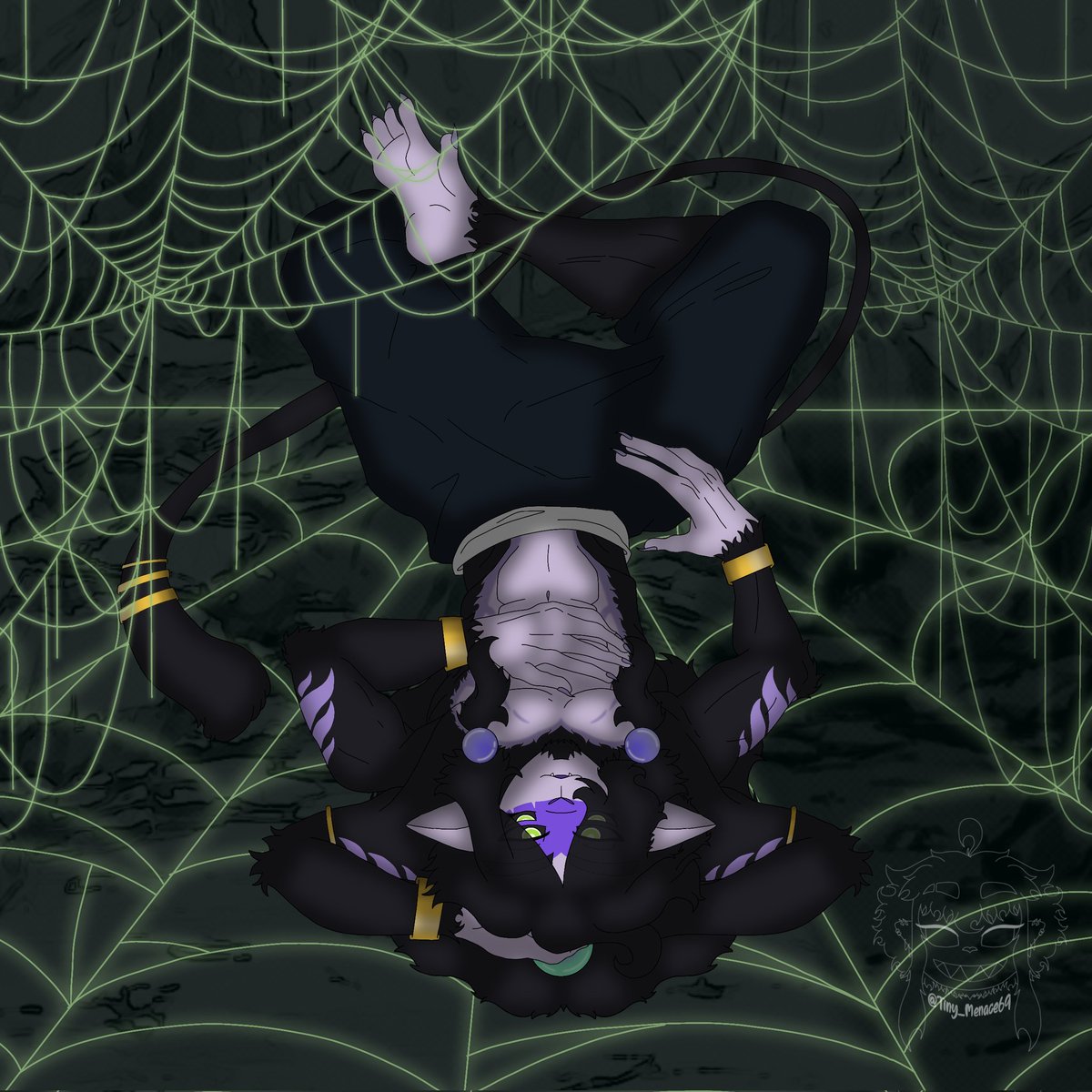 Tiny_Menace69's tweet image. Forgot to post this yesterday, but first artfight attack on @Viodino2
#artfight2025