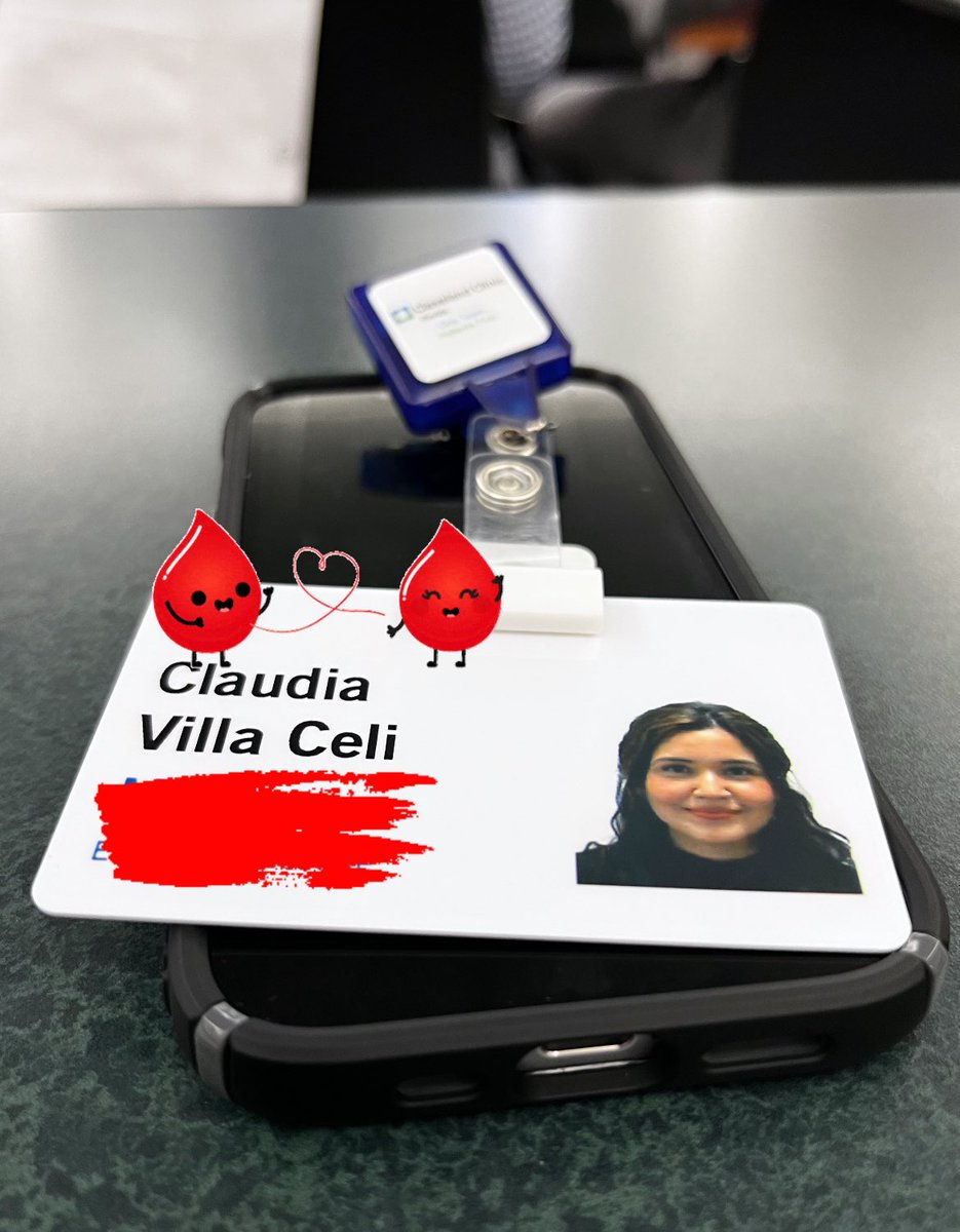 Claudia Villa Celi (@claudsvillaceli) on Twitter photo iPhone ✅
Badge ✅
Schedule ready ✔️
Starting with hematology inpatient as my first rotation-excited and a little nervous!
Any advice from the heme gods or fellow survivors is welcome 😅🙏🏼♥️
<a href="/ImgJourney/">TheIMGJourney</a> <a href="/HemOncWomenDocs/">Hematology & Oncology Women Physicians Group—HOWPG</a> <a href="/HemOncFellows/">Hem-Onc Fellows Network</a> <a href="/LatinasInMed/">#LatinasInMedicine</a> iPhone ✅
Badge ✅
Schedule ready ✔️
Starting with hematology inpatient as my first rotation-excited and a little nervous!
Any advice from the heme gods or fellow survivors is welcome 😅🙏🏼♥️
<a href="/ImgJourney/">TheIMGJourney</a> <a href="/HemOncWomenDocs/">Hematology & Oncology Women Physicians Group—HOWPG</a> <a href="/HemOncFellows/">Hem-Onc Fellows Network</a> <a href="/LatinasInMed/">#LatinasInMedicine</a>
