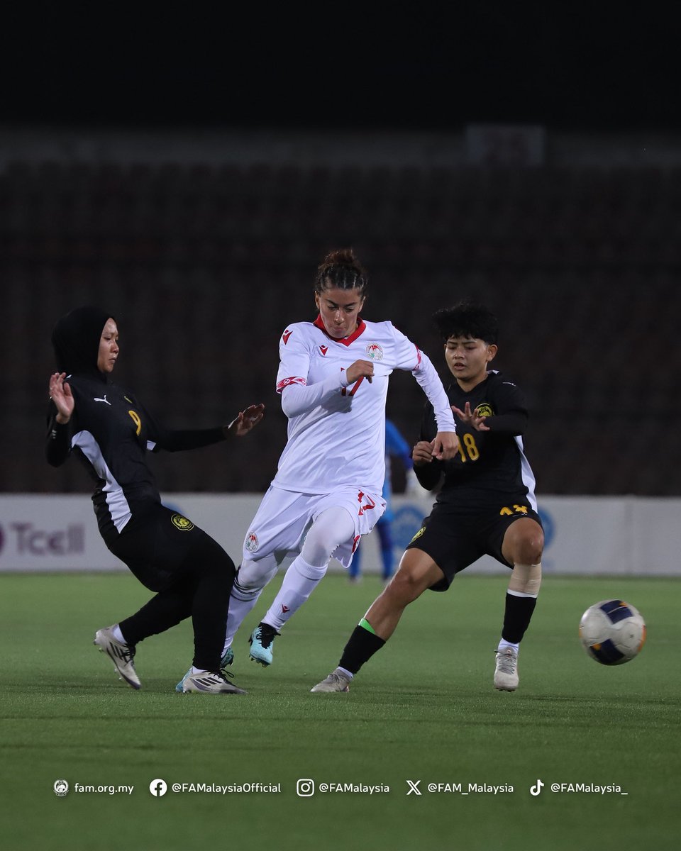 FAM_Malaysia's tweet photo. Keputusan Masa Penuh

Kumpulan H, Kelayakan Piala Asia Wanita 2026  • Rabu, 2 Julai 2025

TAJIKISTAN 🇹🇯 0-1 🇲🇾 MALAYSIA 

⚽️ Henrietta Justine 90’+1’

#FAM #HarimauMalaya #MalayanTigress https://t.co/LCerDSWQoZ