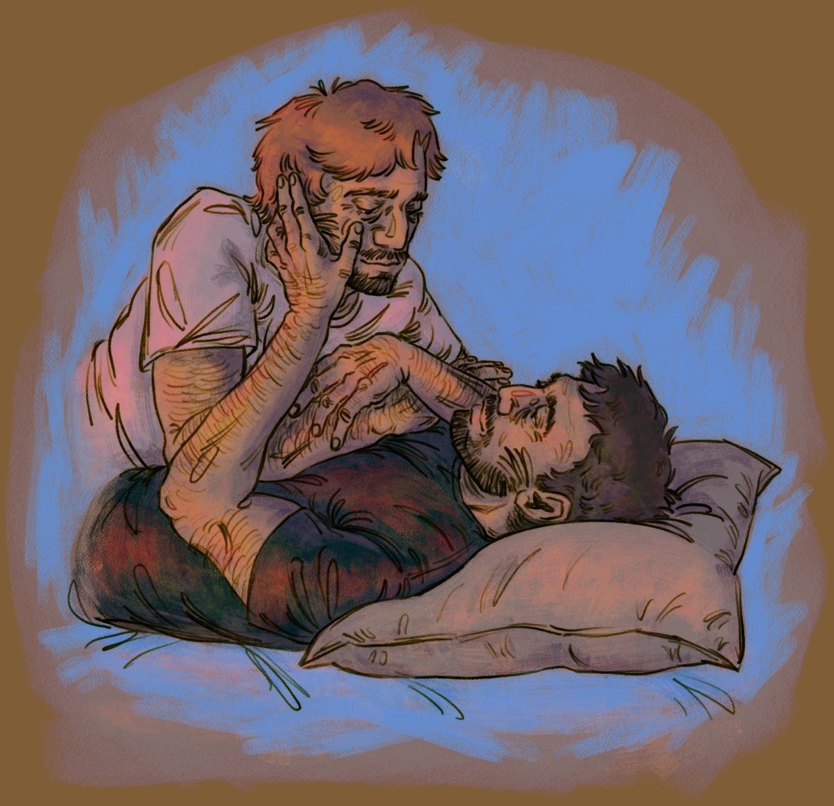 brokebark's tweet image. they’re in love:-) #mattfrank