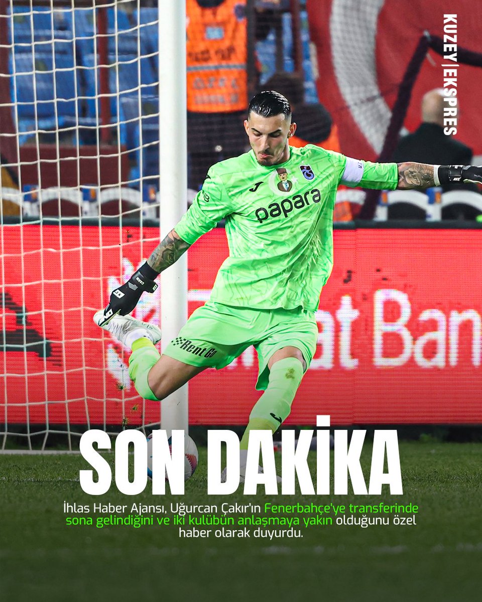 Uğurcan Çakır Fenerbahçeye gidebilir.