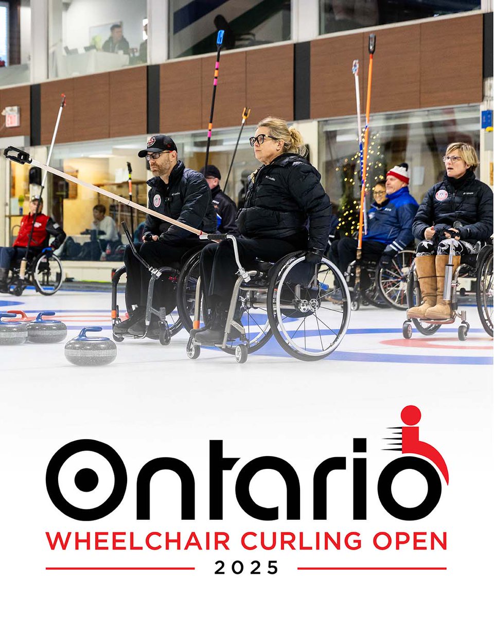 ON Curling Council (@oncurlcouncil) on Twitter photo Join us for the Ontario Wheelchair Curling Open at the <a href="/TCSCC_Athletics/">Toronto Cricket Club</a> from November 28-30, 2025.
๐น Early bird registration fee: $549 (until September 1, 2025)
๐ Register Here: bit.ly/4mYQI61
For questions, contact us at occ@ontcurl.com. Join us for the Ontario Wheelchair Curling Open at the <a href="/TCSCC_Athletics/">Toronto Cricket Club</a> from November 28-30, 2025.
๐น Early bird registration fee: $549 (until September 1, 2025)
๐ Register Here: bit.ly/4mYQI61
For questions, contact us at occ@ontcurl.com.
