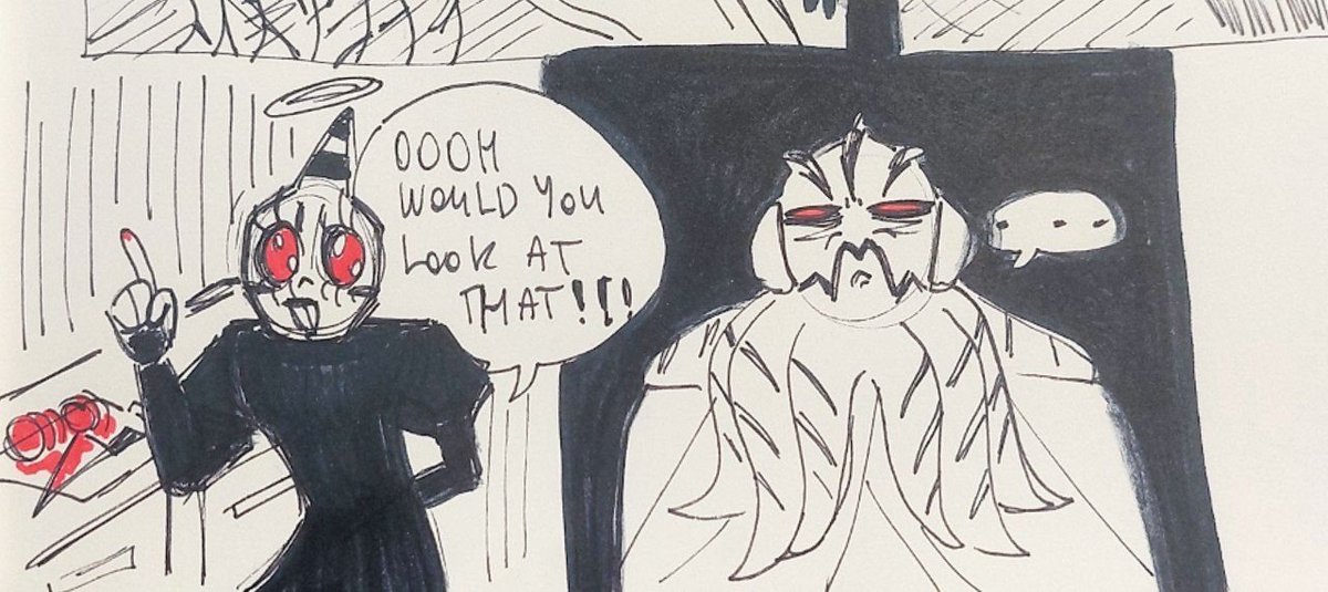 the_keparik's tweet photo. #ben10 #vilgax #psyphon #vilphon
umm. old vampire!vilgax au and stuff....... https://t.co/dKPTzg1tem