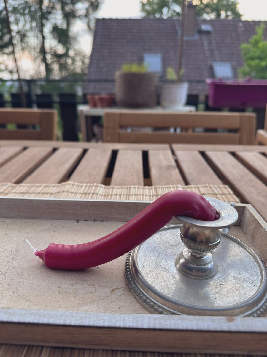 Me too, candle. Me too.
🥵☀️