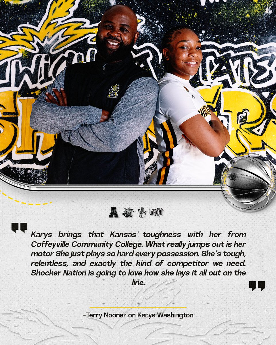 GoShockersWBB's tweet image. 𝑻𝑶𝑼𝑮𝑯. 𝑹𝑬𝑳𝑬𝑵𝑻𝑳𝑬𝑺𝑺.
what you can look forward to from Karys Washington!