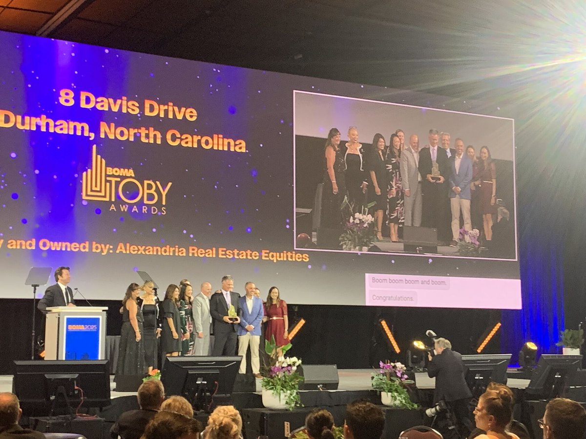 We’re proud to share that 8 Davis Dr., a property we help maintain, has been awarded the prestigious BOMA International TOBY Award in the Life Science category.

#TOBYAward #LifeScience #BOMA2025 #CommercialLandscaping #DurhamNC