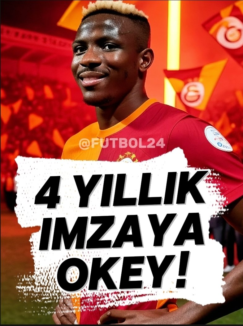 Osimhen'den 4 yıllık imzaya okey!
Fotomaç'ta yer alan habere göre gelen sayısız teklifi reddeden Nijeryalı gol canavarının yakın bir zamanda İstanbul'a inmesi ve eşi benzeri olmayan bir törenle 4 yıllık imza atması bekleniyor!
#osimhen <a href="/victorosimhen9/">Victor Osimhen</a>