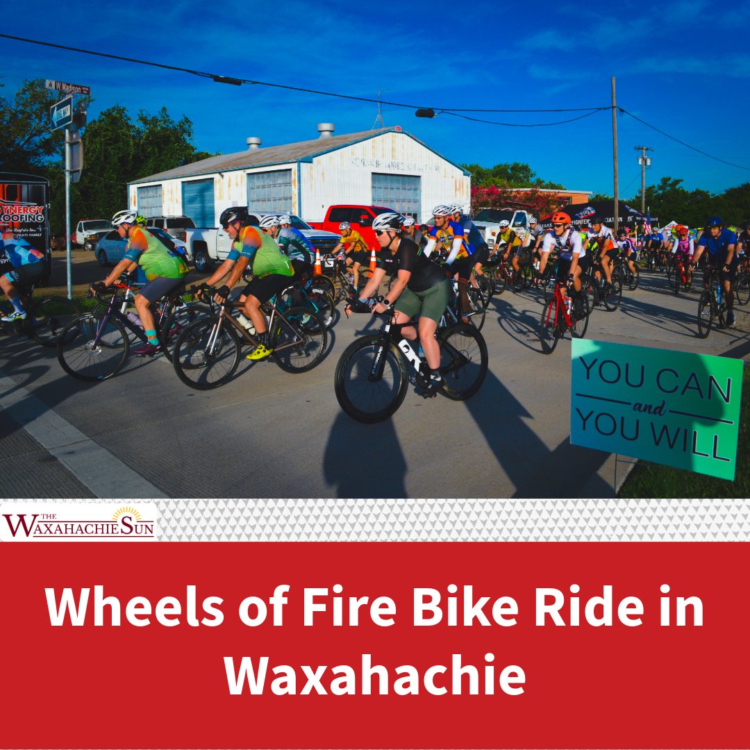 “Riding a bike makes you see the world differently,” Michelle Cozine said warmly as she shared what she loves most about riding a bike. Michelle is the event director for the Wheels of Fire Bike Ride in Waxahachie.
waxahachiesun.com