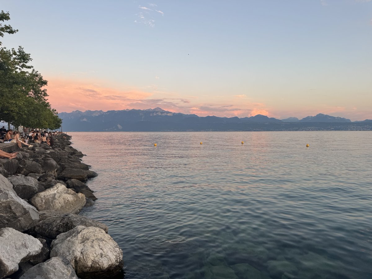 HeinOnline's tweet photo. Where in the world is HeinOnline? Lausanne, Switzerland! Roxanne is repping HeinOnline at the LIBER Conference and soaking in the breathtaking views. Research + Swiss scenery = a pretty great combo!

#LIBER2025 #HeinOnline #LibraryConference #WhereInTheWorldIsHein #Switzerland https://t.co/bKwdxJ2agx
