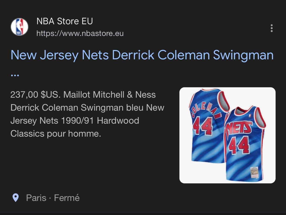 🚨 [#CONCOURS]

À l’occasion du lancement de notre chaîne YouTube, nous vous faisons gagner ce maillot vintage mythique des Nets, importé de notre voyage !

- RT ce post !
- ⁠Follow nos comptes X et YouTube !
- ⁠Likez la vidéo YouTube et Commentez #BrooklynNetsFRA + votre @ X !