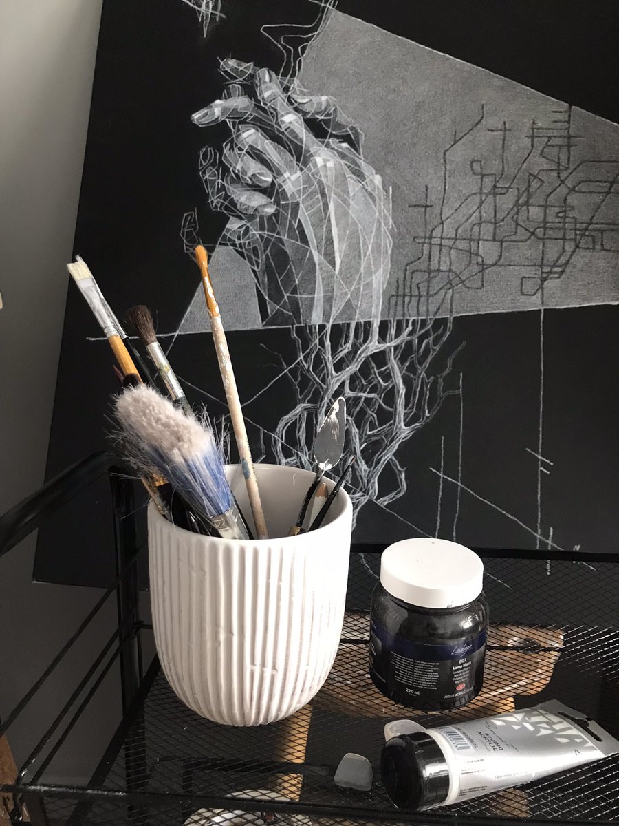 al_rumart's tweet image. I couldn&apos;t draw today, so just showing a still life🤷🫕