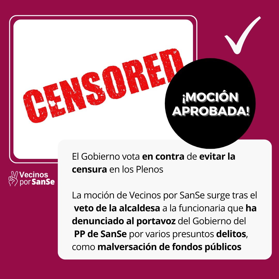 Vecinos por SanSe tweet media