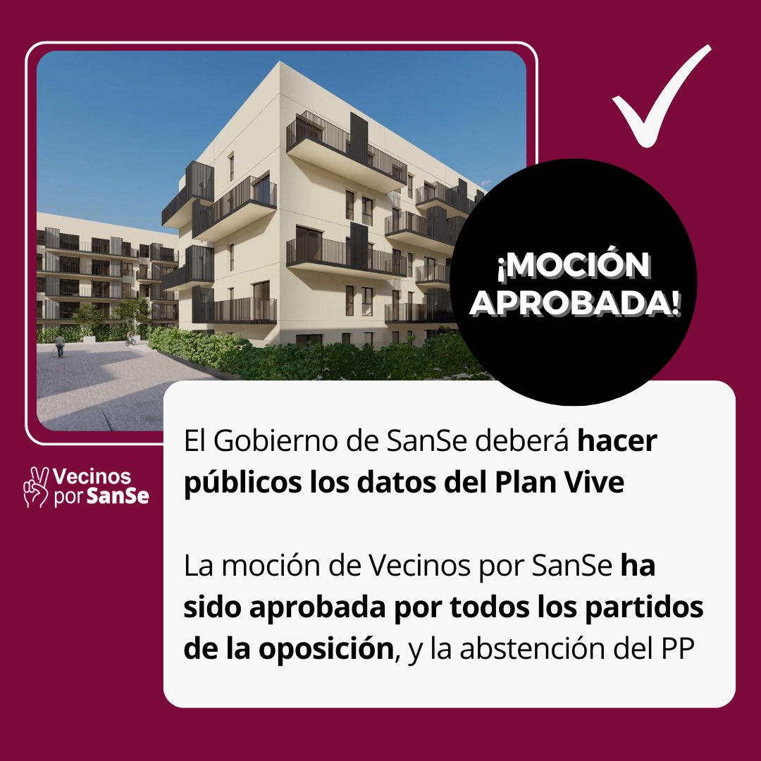 Vecinos por SanSe tweet media