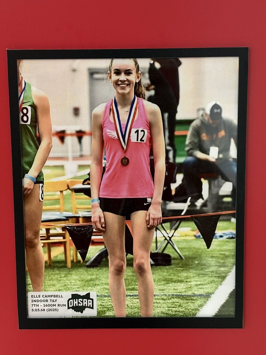 Milford Athletics (@milford_eagles) on Twitter photo The STATE PLACER Board received some additions this week getting 2 of our Indoor @trackfieldmhs up on the wall! Congrats Elle Campbell & Anna Jorden on your accomplishment! The G. Outdoor 4x800 podium pic will be up soon!!
<a href="/mlaughman/">Melanie Laughman</a> <a href="/BConnellysports/">Brendan Connelly</a> <a href="/JWeberSports/">James Weber</a> <a href="/ClerSunSports/">Clermont Sun Sports</a> The STATE PLACER Board received some additions this week getting 2 of our Indoor @trackfieldmhs up on the wall! Congrats Elle Campbell & Anna Jorden on your accomplishment! The G. Outdoor 4x800 podium pic will be up soon!!
<a href="/mlaughman/">Melanie Laughman</a> <a href="/BConnellysports/">Brendan Connelly</a> <a href="/JWeberSports/">James Weber</a> <a href="/ClerSunSports/">Clermont Sun Sports</a>